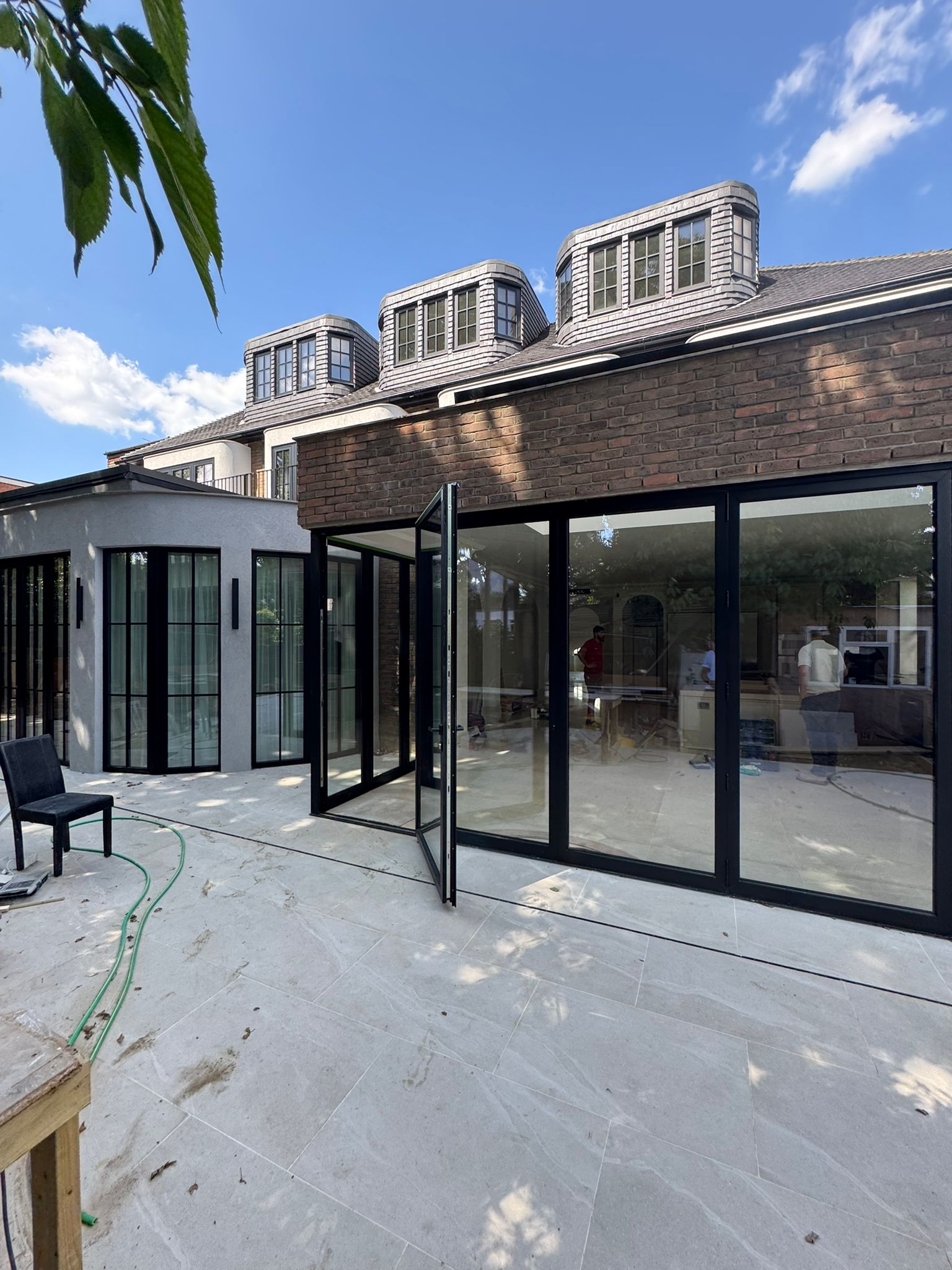 Aluminum Bifold Door Installation